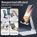 PROMOÇÃO!Atualizar!Suporte Para Celular e Tablet Dobrável Portátil Ajustável Apoio Mesa