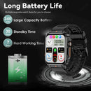 2024 Waterproof SmartWatch IP68 + Sports 110 1.95 AMOLED Ultra Battery Call and Blueooth Assistant