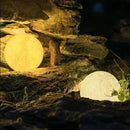 Lua Lumin谩ria 3D (com Stand em Madeira)