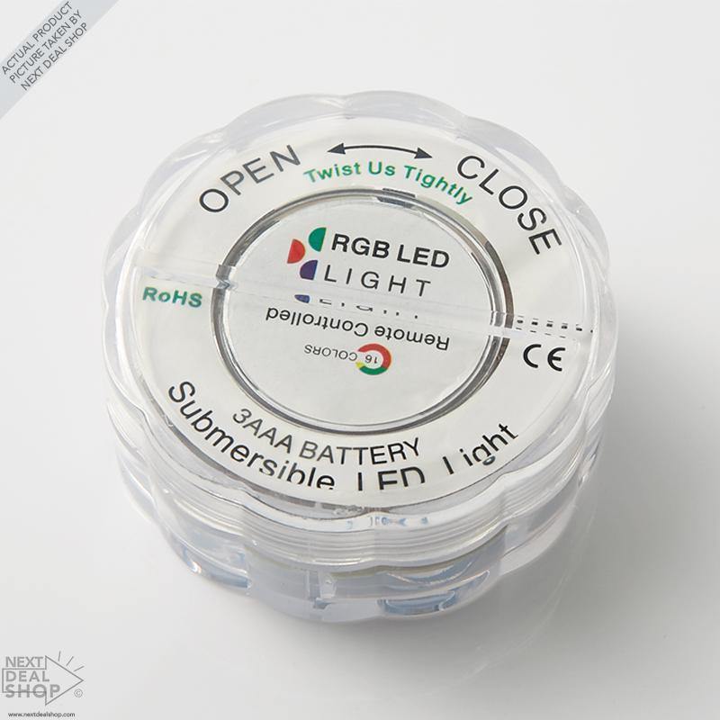 Luz Aqu谩tica RGB com Controle Remoto