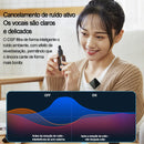 Wireless Lavalier Microphone Mini Portable Noise Reduction Audio Video Recording Microphone For iPhone Android With Charging Box