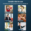 Wireless Lavalier Microphone Mini Portable Noise Reduction Audio Video Recording Microphone For iPhone Android With Charging Box